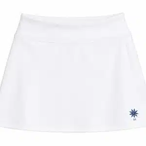 Meridian White Skort